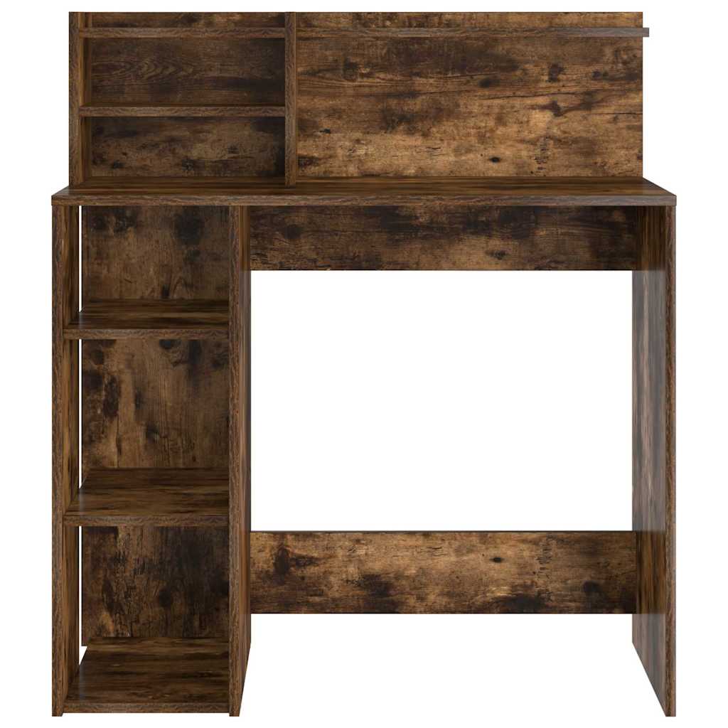 Schreibtisch Geräucherte Eiche 90 x 48 x 101,5 cm Holzwerkstoff