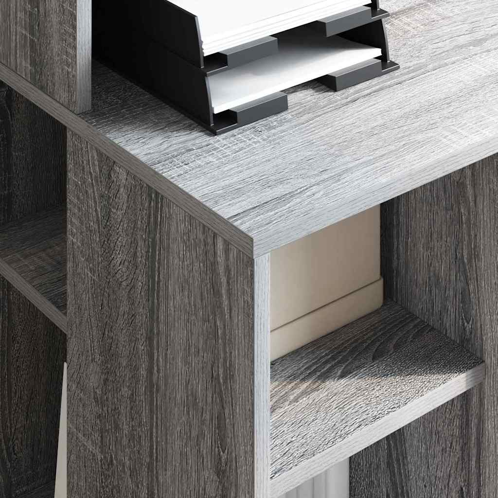 Schreibtisch Graues Sonoma 90 x 48 x 101,5 cm Holzwerkstoff