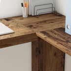 Eck-Schreibtisch Altholz 140 x 113,5 x 75 cm Holzwerkstoff