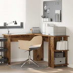 Eck-Schreibtisch Altholz 140 x 113,5 x 75 cm Holzwerkstoff