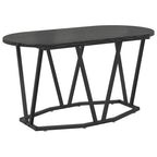 Couchtisch Schwarz Eichen-Optik 80 x 40 x 40.5 cm