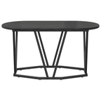 Couchtisch Schwarz Eichen-Optik 80 x 40 x 40.5 cm
