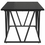 Couchtisch Schwarz Eichen-Optik 100 x 50 x 40 cm