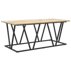Couchtisch Sonoma-Eiche 100 x 50 x 40 cm Sperrholz und Metall
