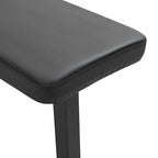 Gewichtsbank Schwarz 108 x 27 x 41 cm Pulverbeschichteter Stahl