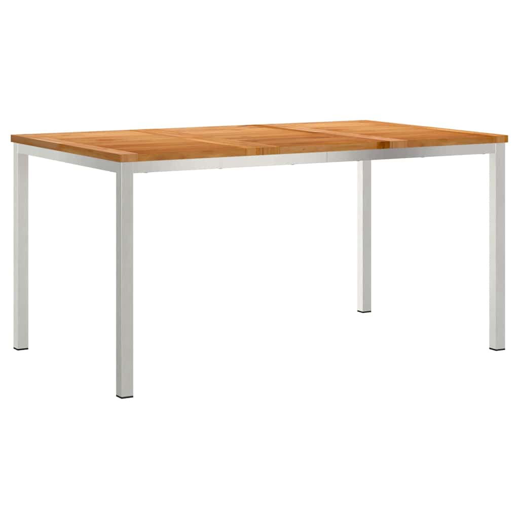 Esstisch Braun 150 x 90 x 75 cm Massivholz Teak