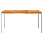 Esstisch Braun 150 x 90 x 75 cm Massivholz Teak