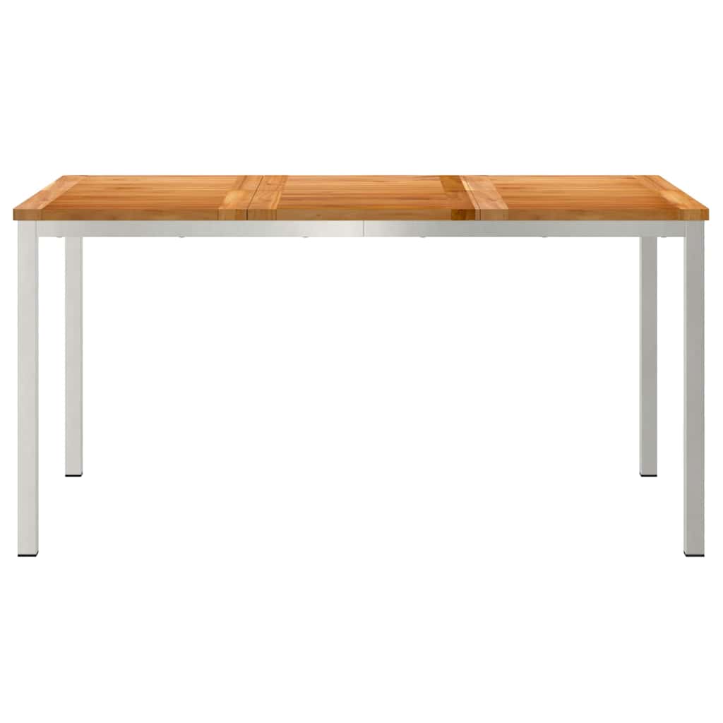 Esstisch Braun 150 x 90 x 75 cm Massivholz Teak