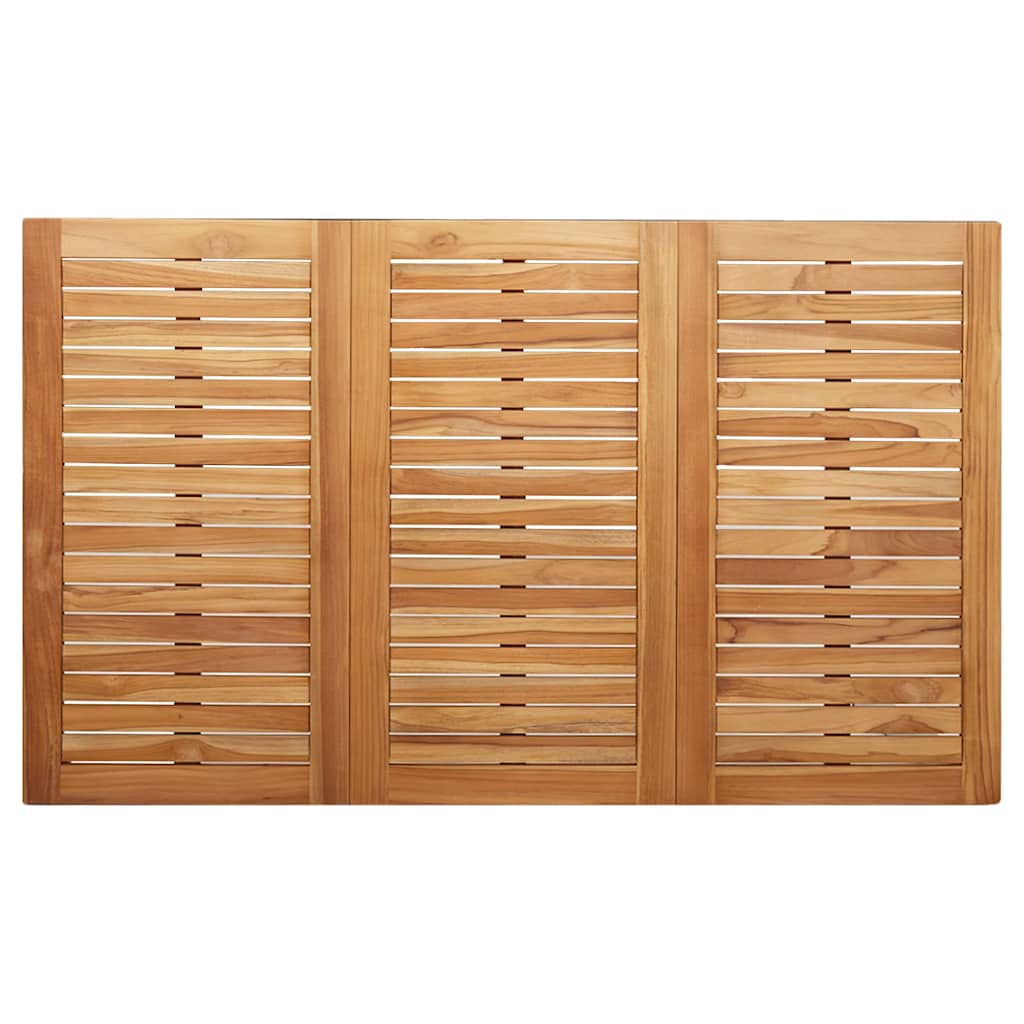 Esstisch Braun 150 x 90 x 75 cm Massivholz Teak