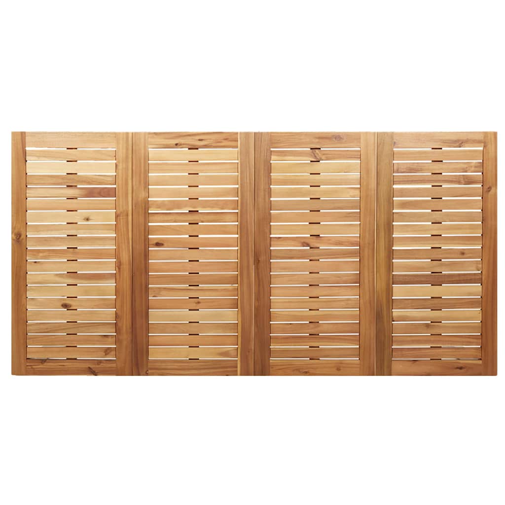 Esstisch Braun 180 x 90 x 75 cm Massivholz Akazie