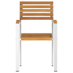Gartenstuhl 4 pcs Öl-Natur 56 x 54,5 x 87 cm Massivholz Akazie