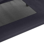 Hundebett Schwarz 122 x 93 x 106,5 cm Stahl