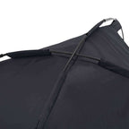 Hundebett Schwarz 122 x 93 x 106,5 cm Stahl
