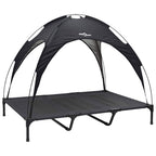 Hundebett Schwarz 122 x 93 x 106,5 cm Stahl