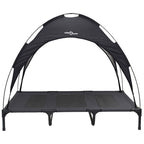 Hundebett Schwarz 122 x 93 x 106,5 cm Stahl