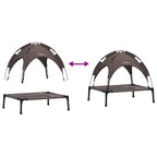 Hundebett Braun 62 x 48 x 61 cm Stahl