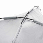 Hundebett Silber Grau 76 x 62 x 70,5 cm Stahl