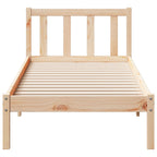 Massivholzbett Extra Lang ohne Matratze 100x220 cm Kiefernholz