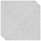 Schirmgewichtsscheiben 2 Stk. Grau Granit Dreieckig 14 kg