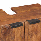 Badezimmer Sets 3 pcs Akazie Braun Winish Massivholz Mango