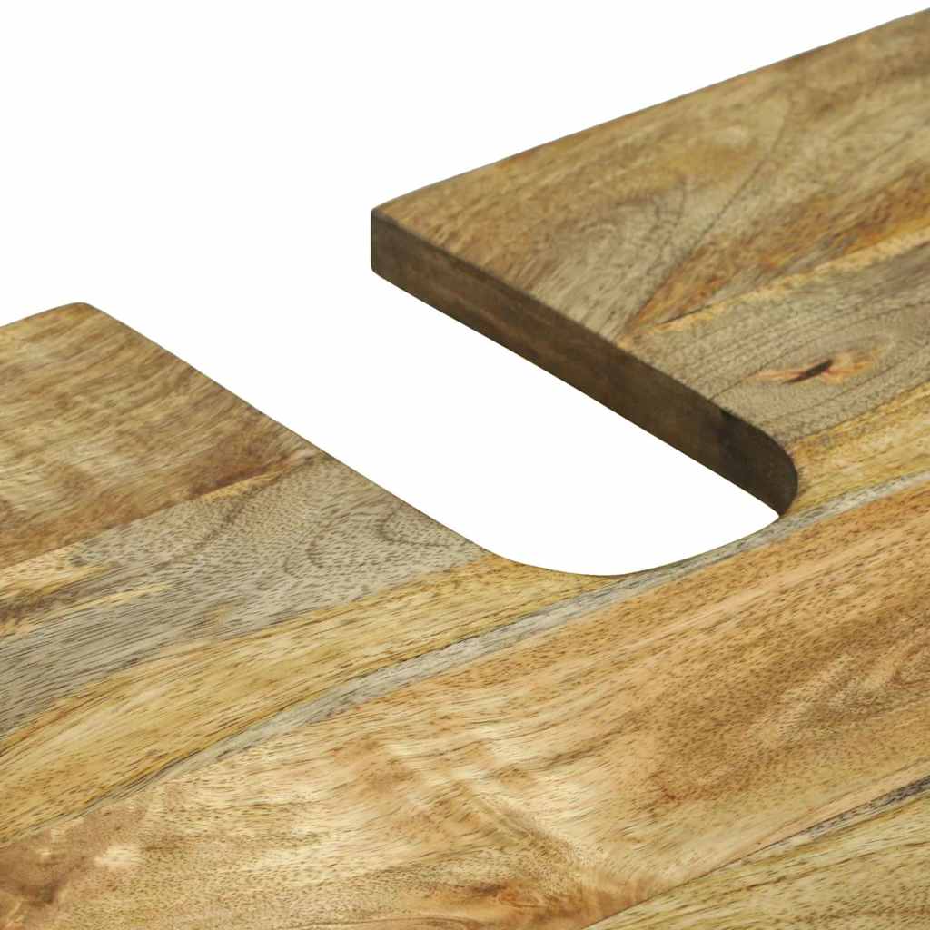 Badezimmermöbel-Set mit Schubladen 3 pcs Braun Holzwerkstoff