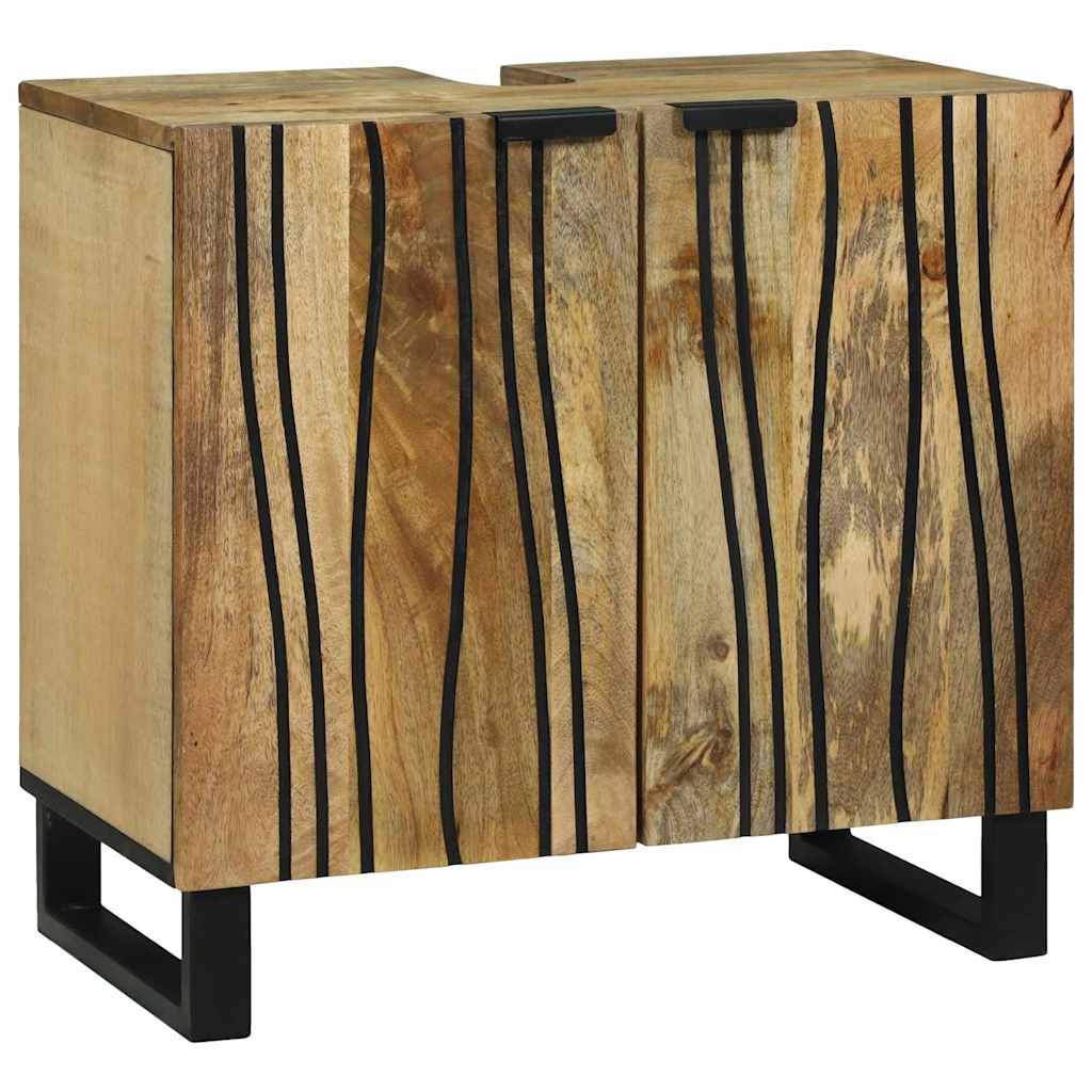 Badezimmermöbel-Set mit Schubladen 3 pcs Braun Holzwerkstoff