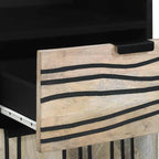 Badezimmermöbel-Set mit Regal 4 pcs Walnussbraun Holzwerkstoff