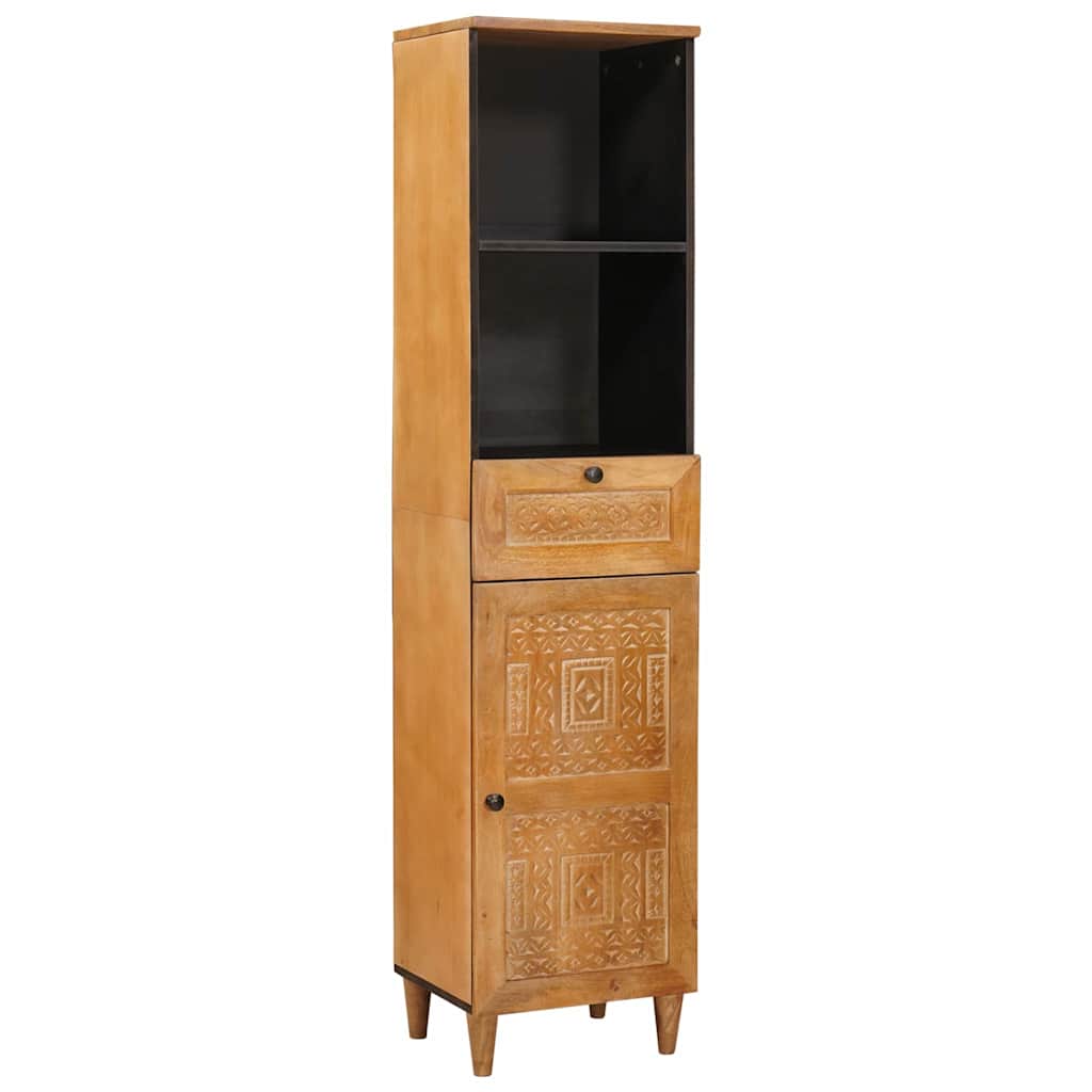 Badezimmermöbel-Set mit Schubladen 5 pcs Braun Holzwerkstoff