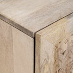Badezimmermöbel-Set mit Regal mit Tür 2 pcs Weiß Holzwerkstoff