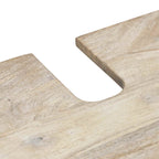 Badezimmermöbel-Set mit Regal mit Tür 2 pcs Weiß Holzwerkstoff