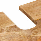 Badezimmermöbel-Set mit Schubladen 3 pcs Natur Massivholz Mango