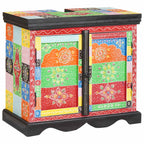 Waschbeckenunterschrank Braun 60 x 35 x 55 cm Massivholz Mango