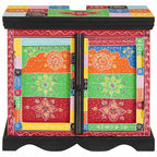 Waschbeckenunterschrank Braun 60 x 35 x 55 cm Massivholz Mango