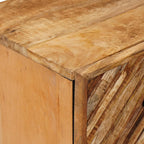 Badezimmerschrank-Set mit Schubladen 5 pcs Massivholz Mango