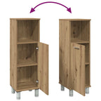 Badschrank Artisan-Eiche 30x30x95 cm Holzwerkstoff