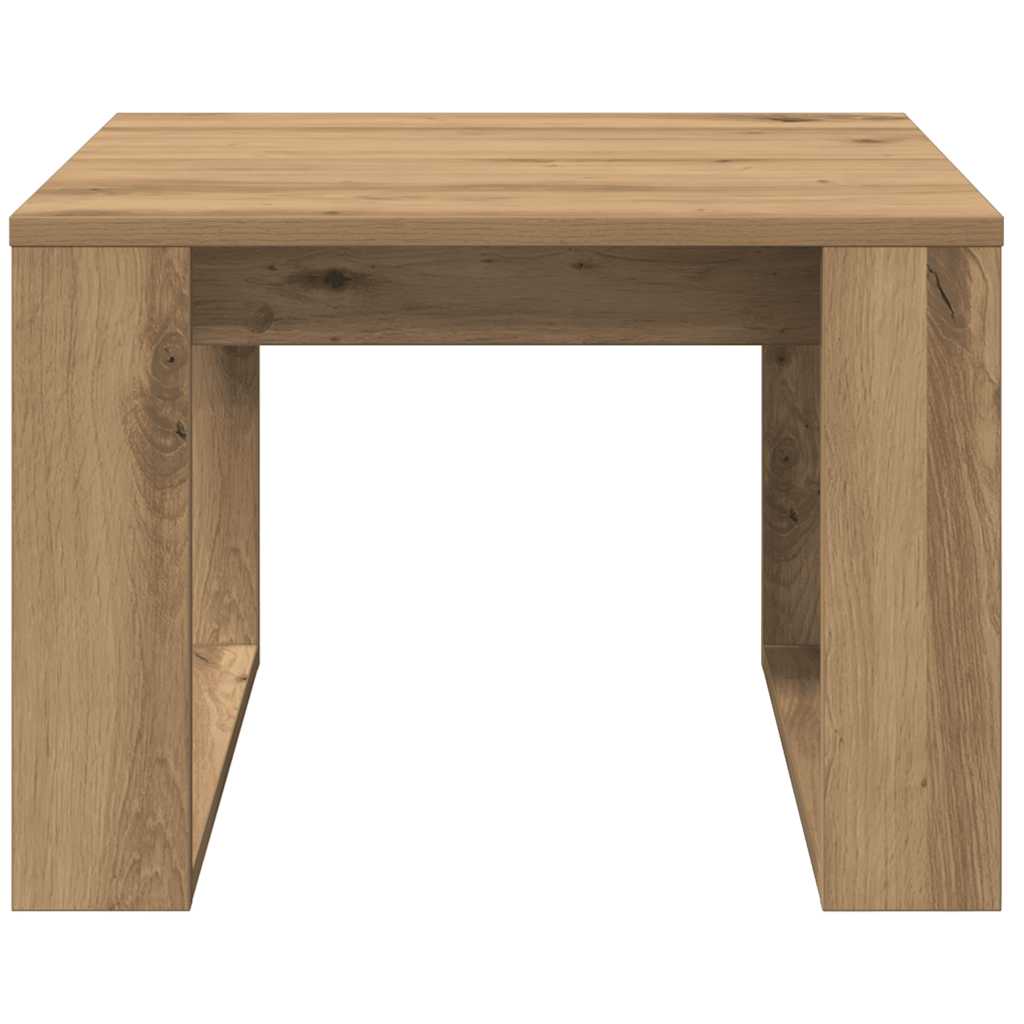 Beistelltisch Artisan-Eiche 50x50x35 cm Holzwerkstoff