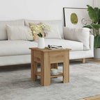 Couchtisch Artisan-Eiche 40x40x42 cm Holzwerkstoff