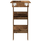 Wand-Bartisch Altholz-Optik 102x45x103,5 cm Holzwerkstoff