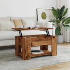 Couchtisch Altholz-Optik 79x49x41 cm Holzwerkstoff