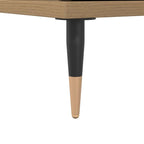 Badschrank Artisan-Eiche 30x30x190 cm Holzwerkstoff