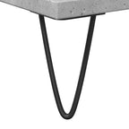 Waschbeckenunterschrank Betongrau 65x33x60 cm Holzwerkstoff