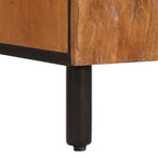 Badezimmerschrank Braun 38 x 33 x 160 cm Massivholz Mango