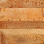 Waschbeckenschrank Natur 62 x 33 x 58 cm Massivholz Mango