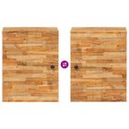Badezimmer Hängeschrank Natur 38 x 33 x 48 cm Massivholz Mango