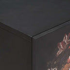 Hängeschrank Mehrfarbig 38 x 33,5 x 48 cm Massivholz Mango