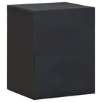 Hängeschrank Mehrfarbig 38 x 33,5 x 48 cm Massivholz Mango