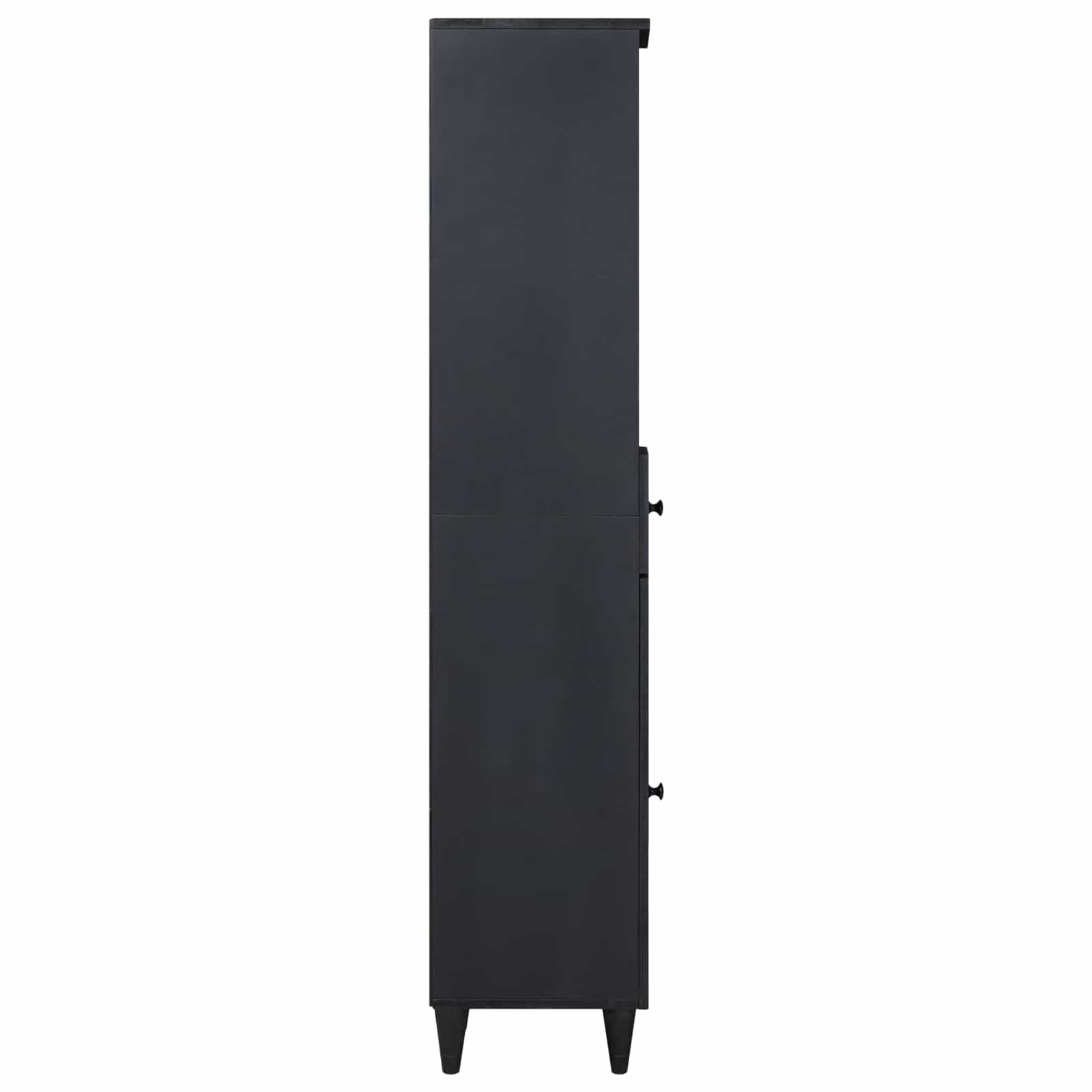 Badezimmerschrank mit Schubladen Mehrfarbig 38 x 33,5 x 160 cm