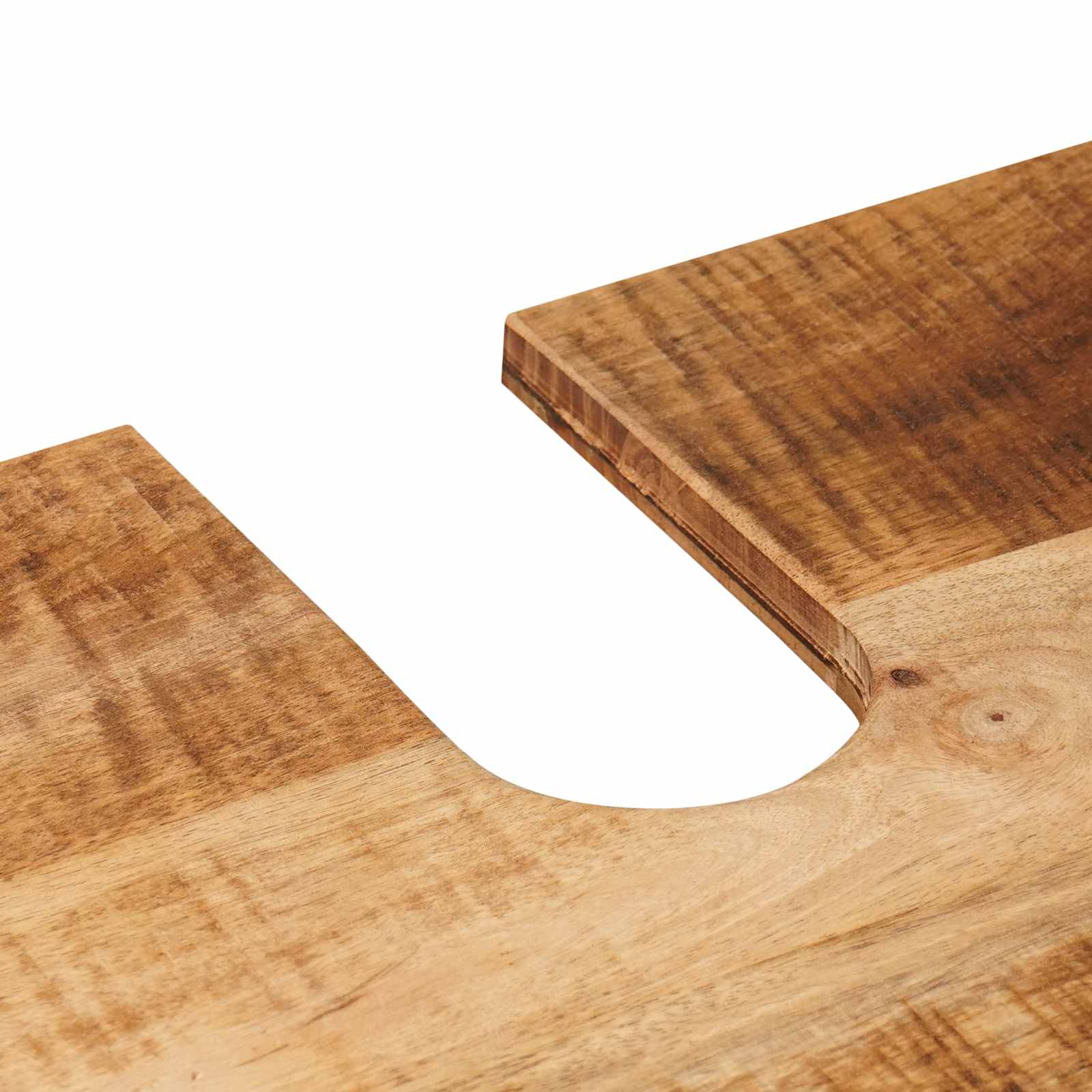 Waschbeckenunterschrank Braun 62 x 33 x 58 cm Massivholz Mango