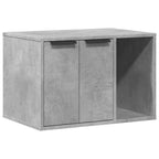 Katzenklo Betongrau 60x40x40 cm Holzwerkstoff