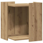Katzenklo Artisan-Eiche 42x42x51 cm Holzwerkstoff